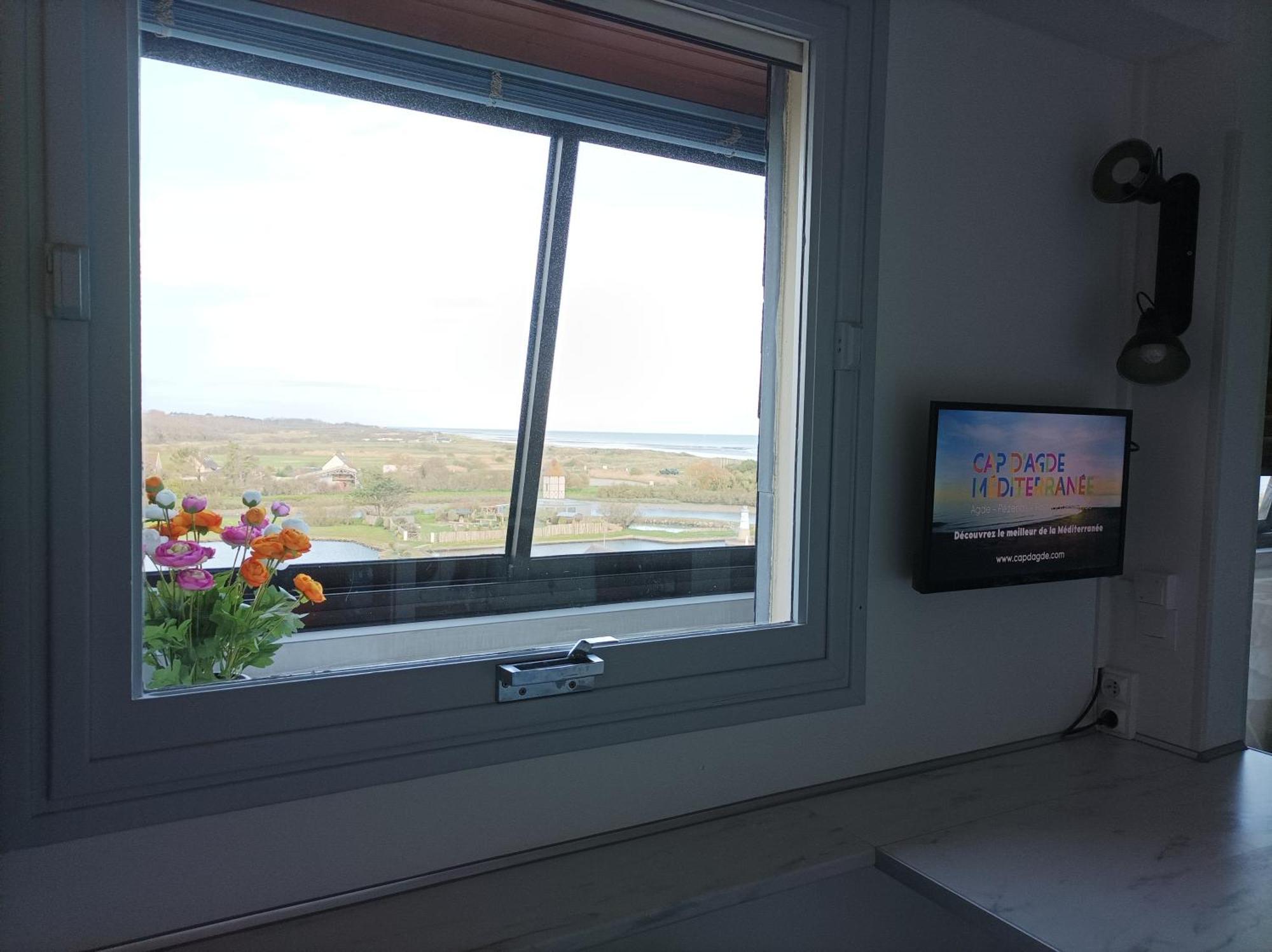 Vue Panoramique Appartement Courseulles-sur-Mer Buitenkant foto